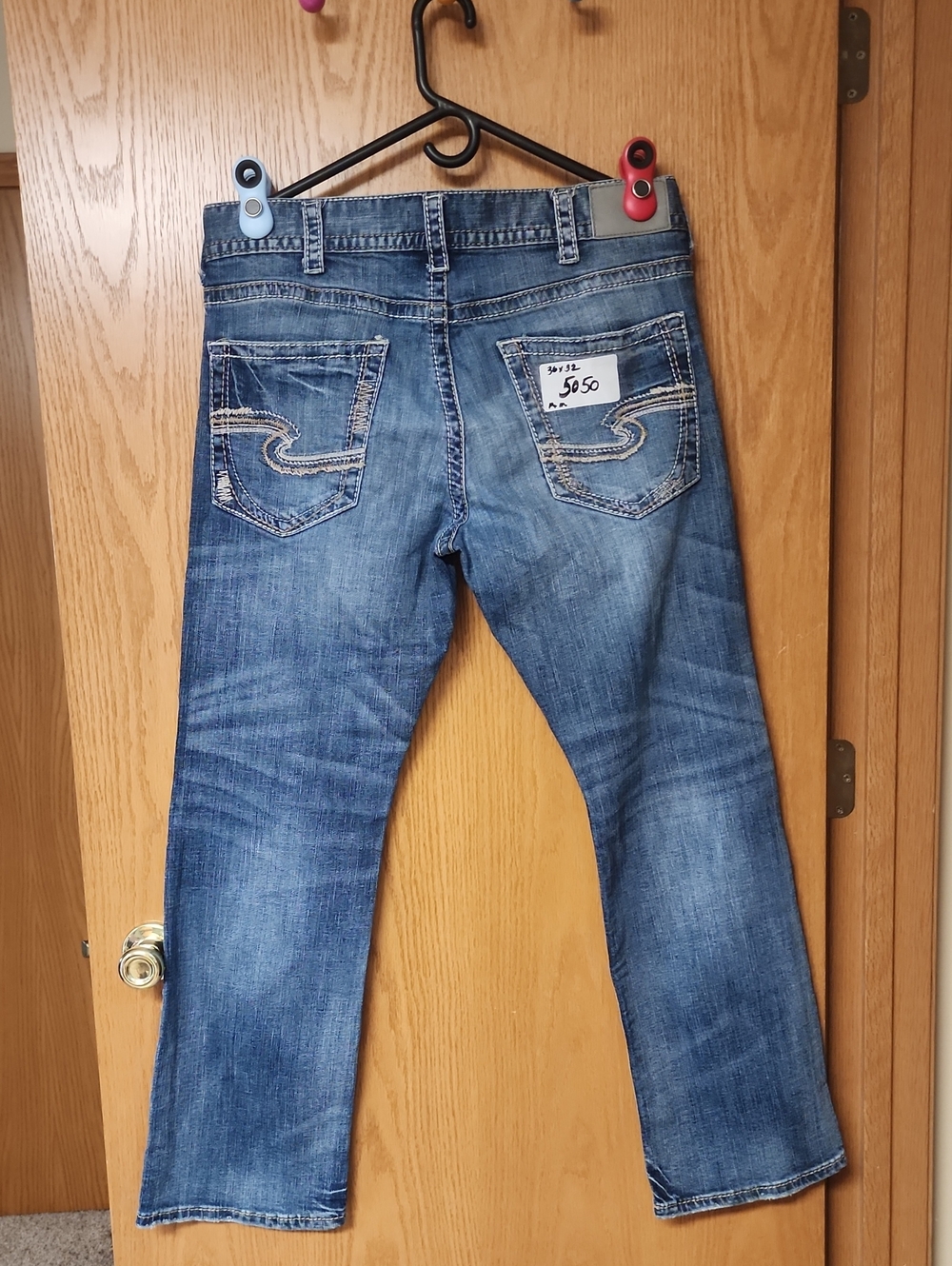 Silver Zac Jeans Men’s 36x32 number 5050